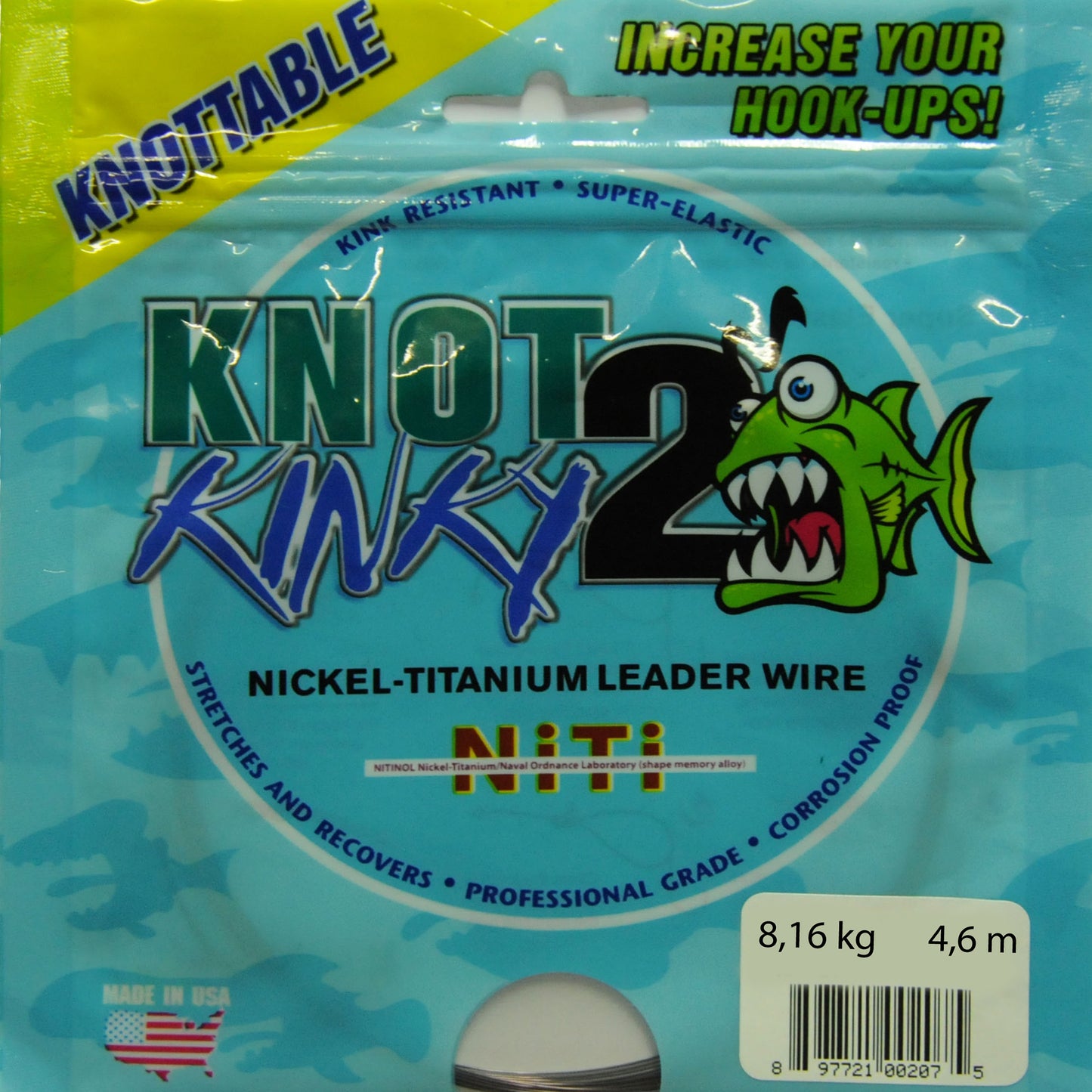Knot 2 Kinky Niti Vorfachmaterial 4,6 m